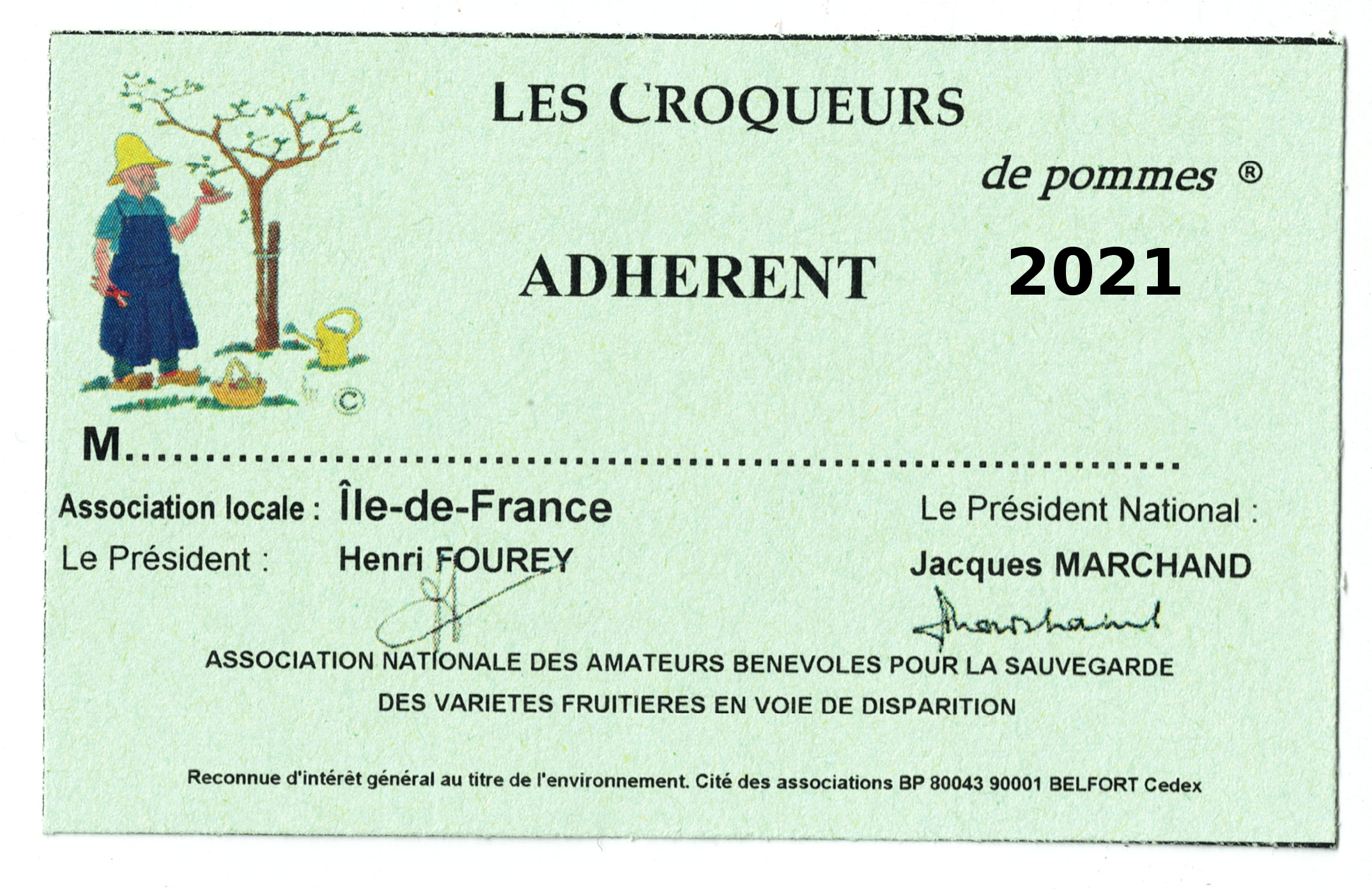 Carte 2021 dos